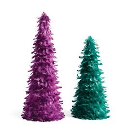 Feather Trees, Set of Two