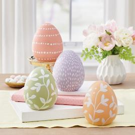 Darling Easter Eggs, Set of Four