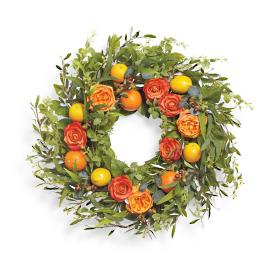 Mixed Citrus Wreath