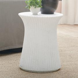 Essie Fluted Side Table