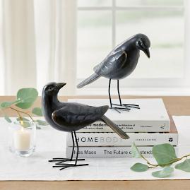 Farmhouse Tabletop Crows, Set of Two