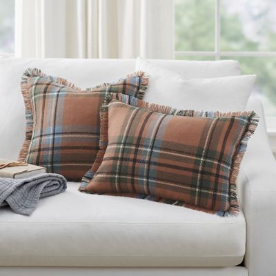 Farmhouse Fall Plaid Pillows