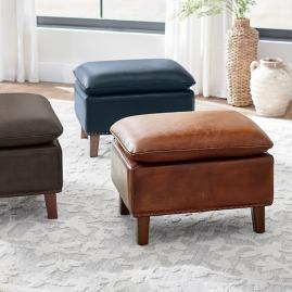 Augusto Ottoman for Roll Arm Chair