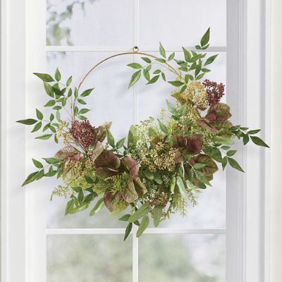 Botanical Hoop Wreath - Grandin Road