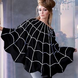 Spider Web Poncho