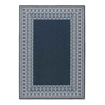 Avalon Geo Border Outdoor Rug & Mat