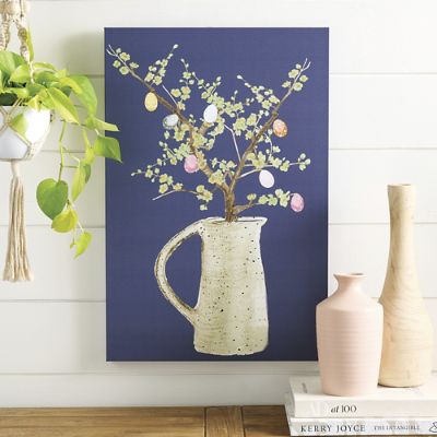 Easter Egg Vase Canvas