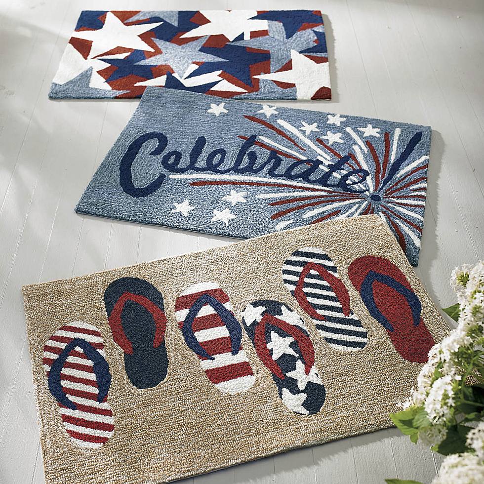 summer mats to celebrate patriotic holidays