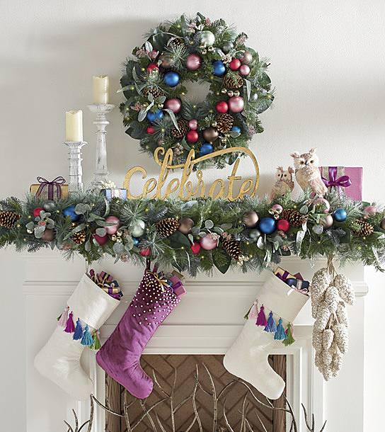 How To Decorate A Christmas Mantel Unexpected Bright Grandin