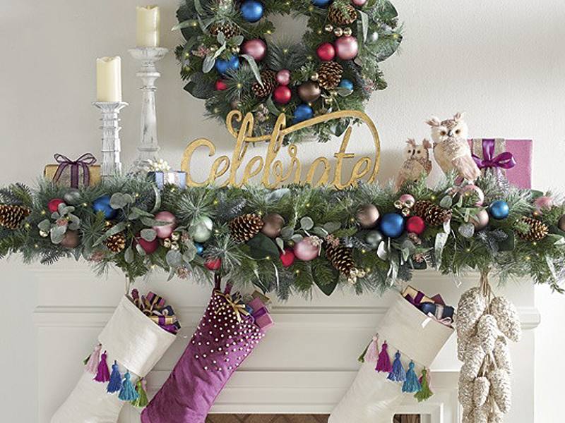 Christmas Mantel Garland Archives Grandin Road Blog