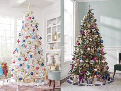 Merry and Bright and Visions of Sugarplums Ornament Collections, Sets of 20