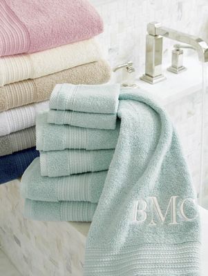 set of towels for guests