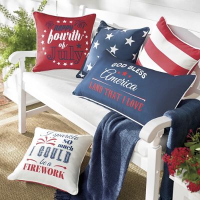 Patriotic Pillow Collection | Grandin Road