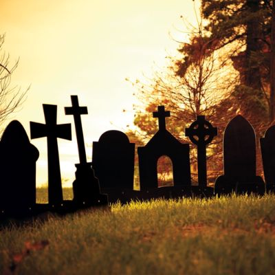 Martha Stewart Halloween Graveyard Silhouettes | Grandin Road